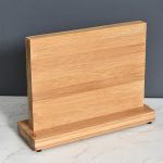Double Side Magnetic Holder Eco-friendly Bamboo Block Strong Magnet Kitchen Gadgets Storage Stand Rack - Image 3